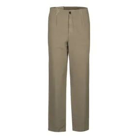 LINEN TROUSERS Man Green Sage 