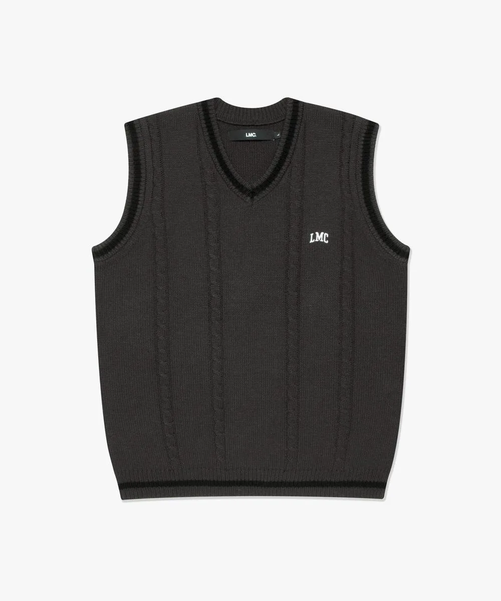 LMC  |Unisex Street Style Plain Logo Vests & Gillets