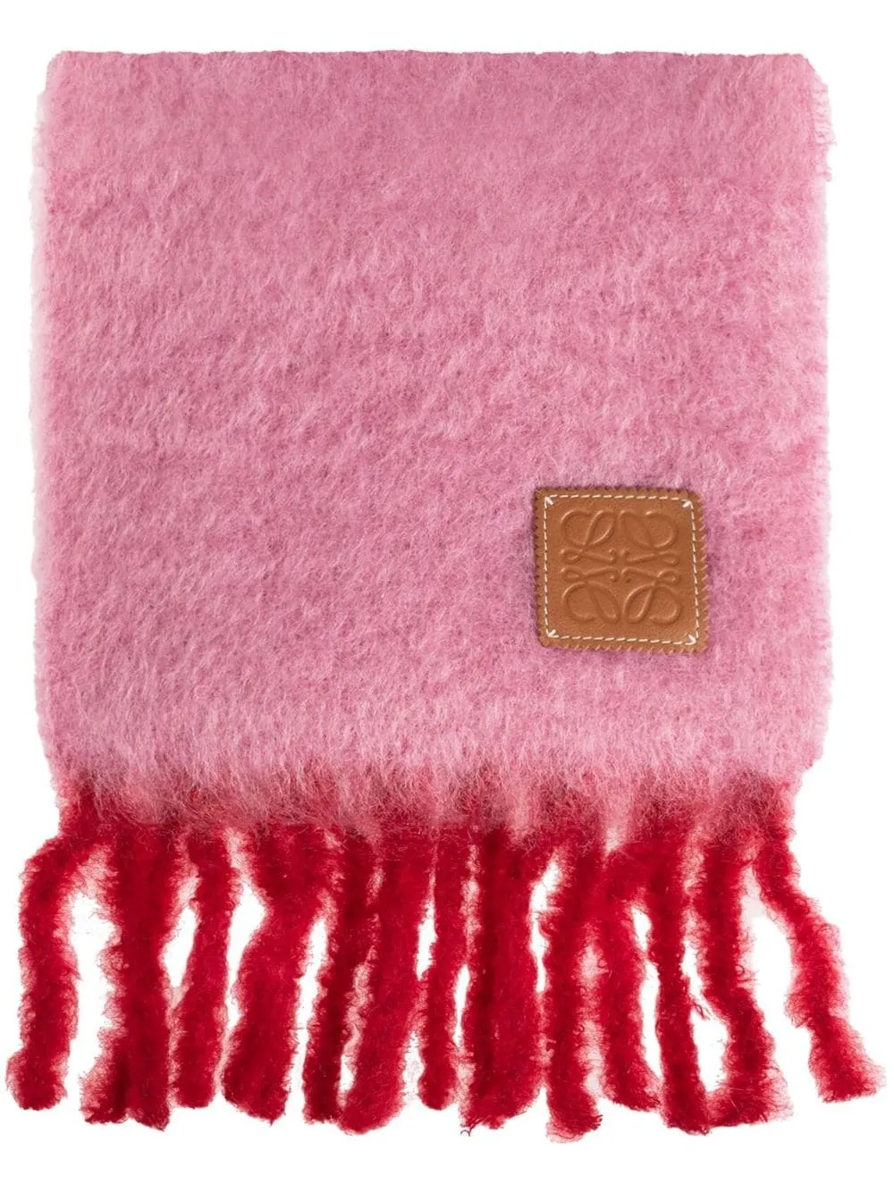 LOEWE Anagram scarf - Pink