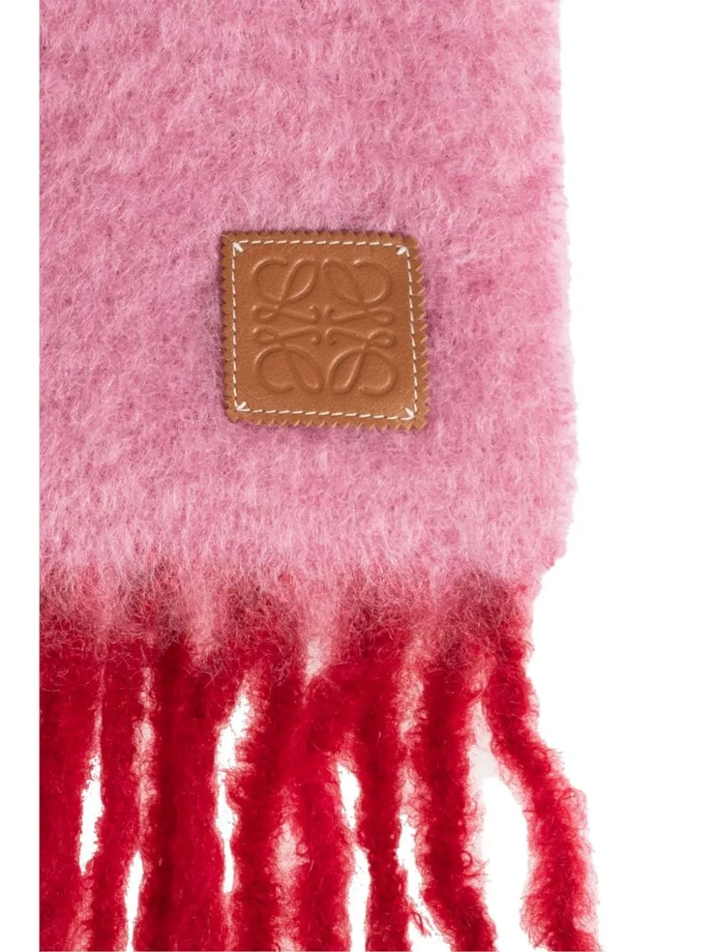 LOEWE Anagram scarf - Pink