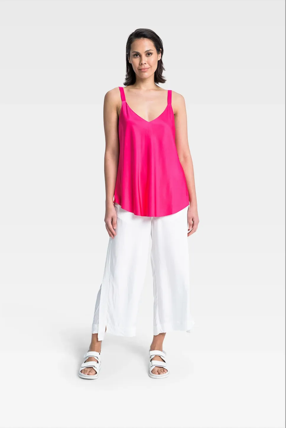 Lounge The Label Singlet Licate - Fuschia