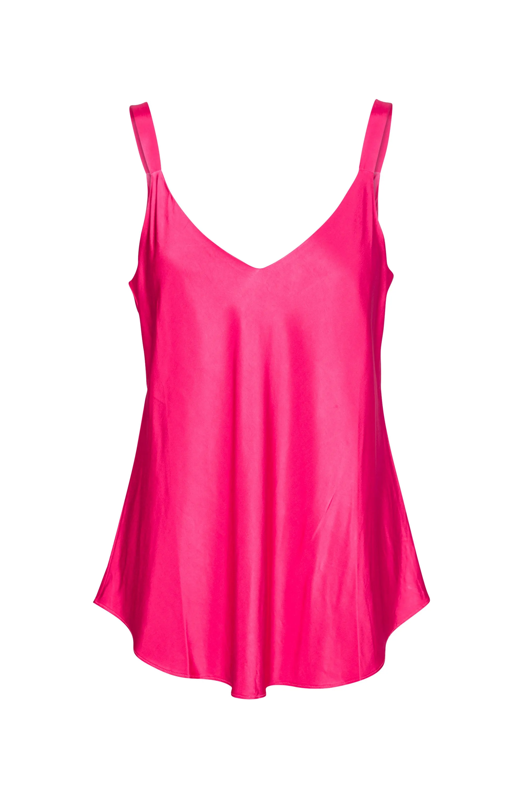 Lounge The Label Singlet Licate - Fuschia