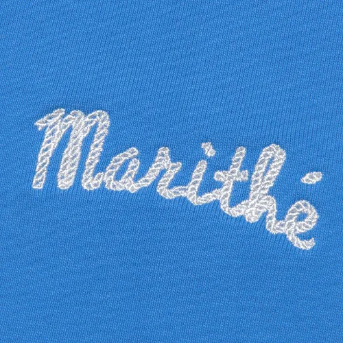 Marithe + Francois Girbaud  |Street Style Long Sleeves Logo Hoodies & Sweatshirts