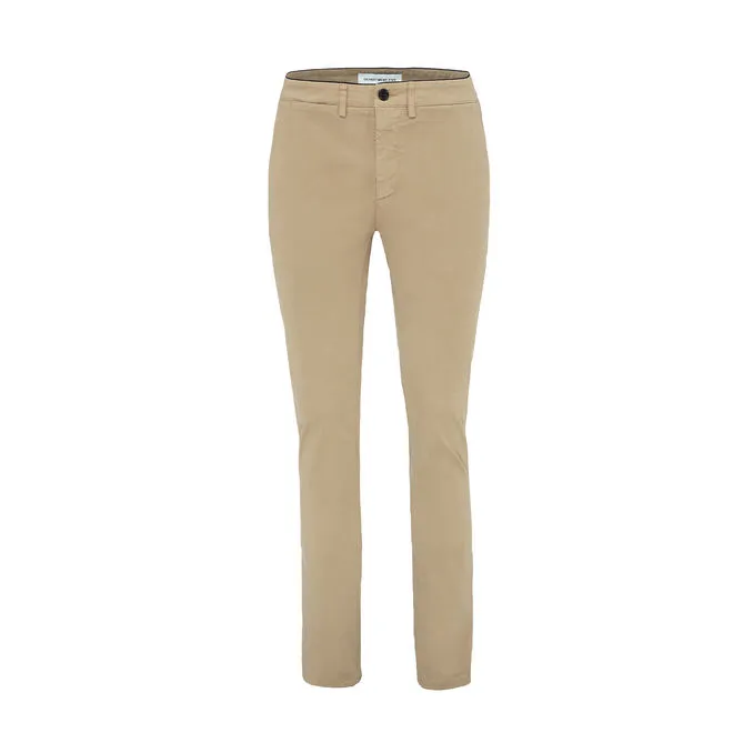 MIKE CHINOS SUPERSLIM TROUSERS Man Taupe