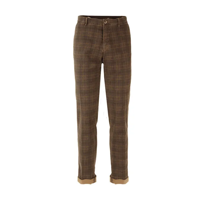 MILANO GABARDINA TROUSERS Man Fango