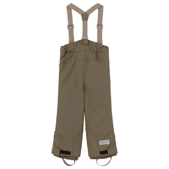 Mini A Ture Child Witte Snow Pants Military Green