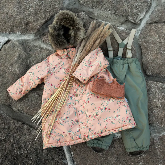 Mini A Ture Child Witte Snow Pants Military Green