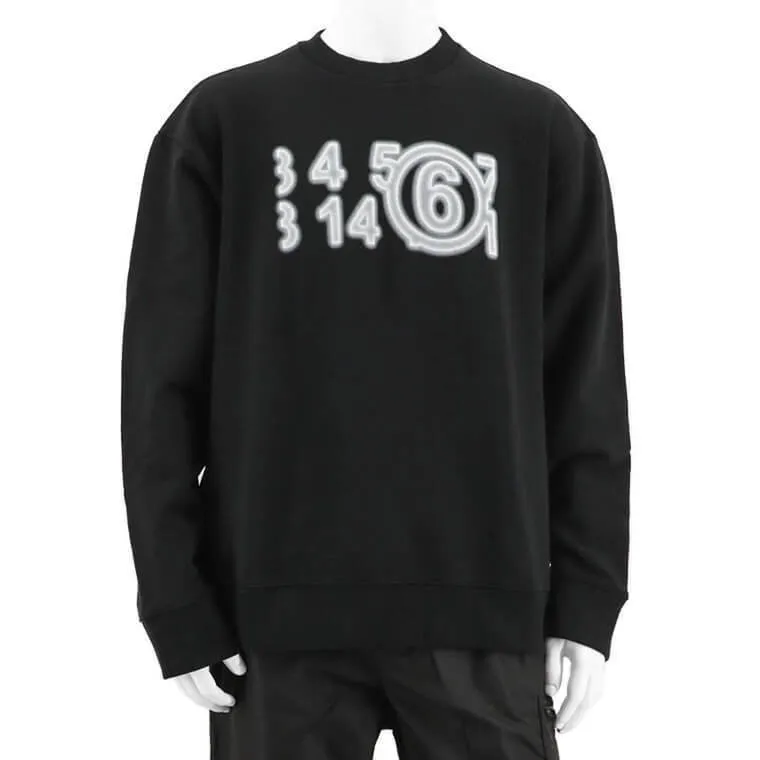 MM6 Maison Margiela  |Unisex Street Style Cotton Logo Hoodies & Sweatshirts