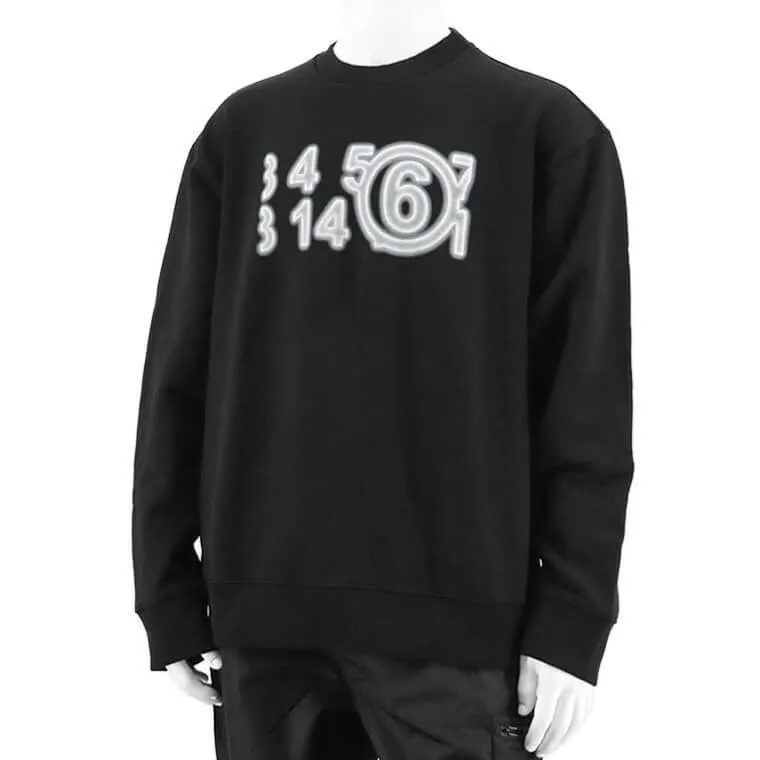 MM6 Maison Margiela  |Unisex Street Style Cotton Logo Hoodies & Sweatshirts