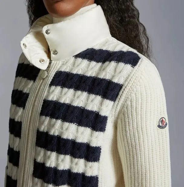 MONCLER  |Padded Wool Cardigan