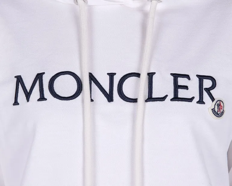 MONCLER  |Street Style Long Sleeves Plain Cotton Logo