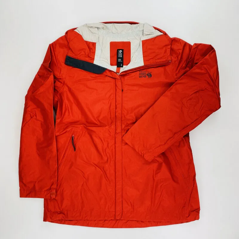 Mountain Hardwear  Acadia Woman Jacket - Giacca antipioggia di seconda mano - Donna - Rosso - L