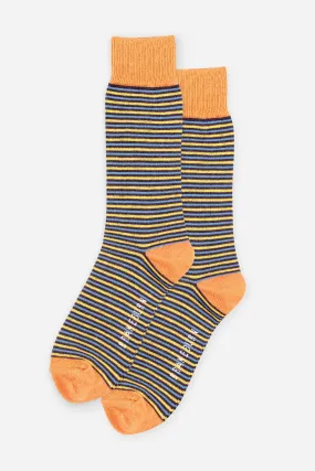 Mustard Stripe Socks