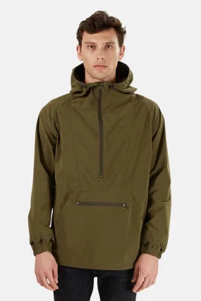 Nylon Anorak Jacket - Khaki