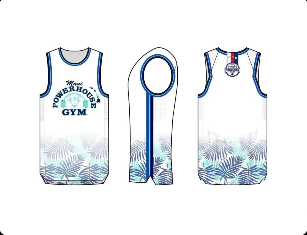 Ocean Blue Hoops Tanks