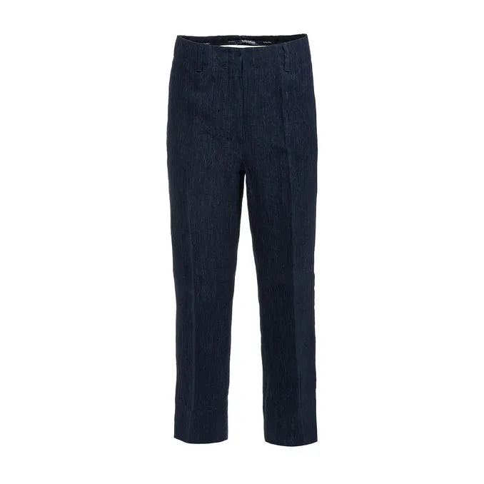 ONTANO TROUSERS Woman Blue Summer 