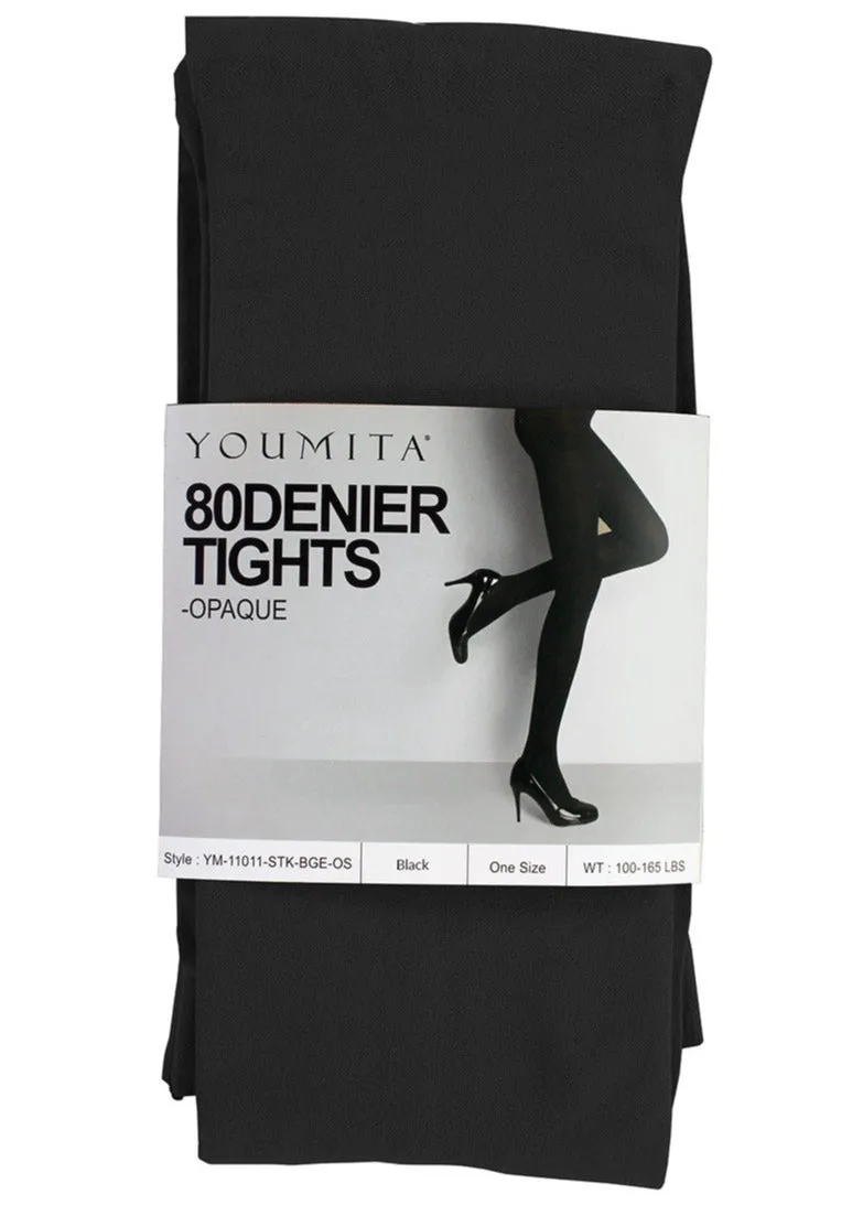 Opaque Black Tights