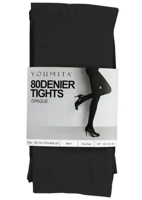 Opaque Black Tights