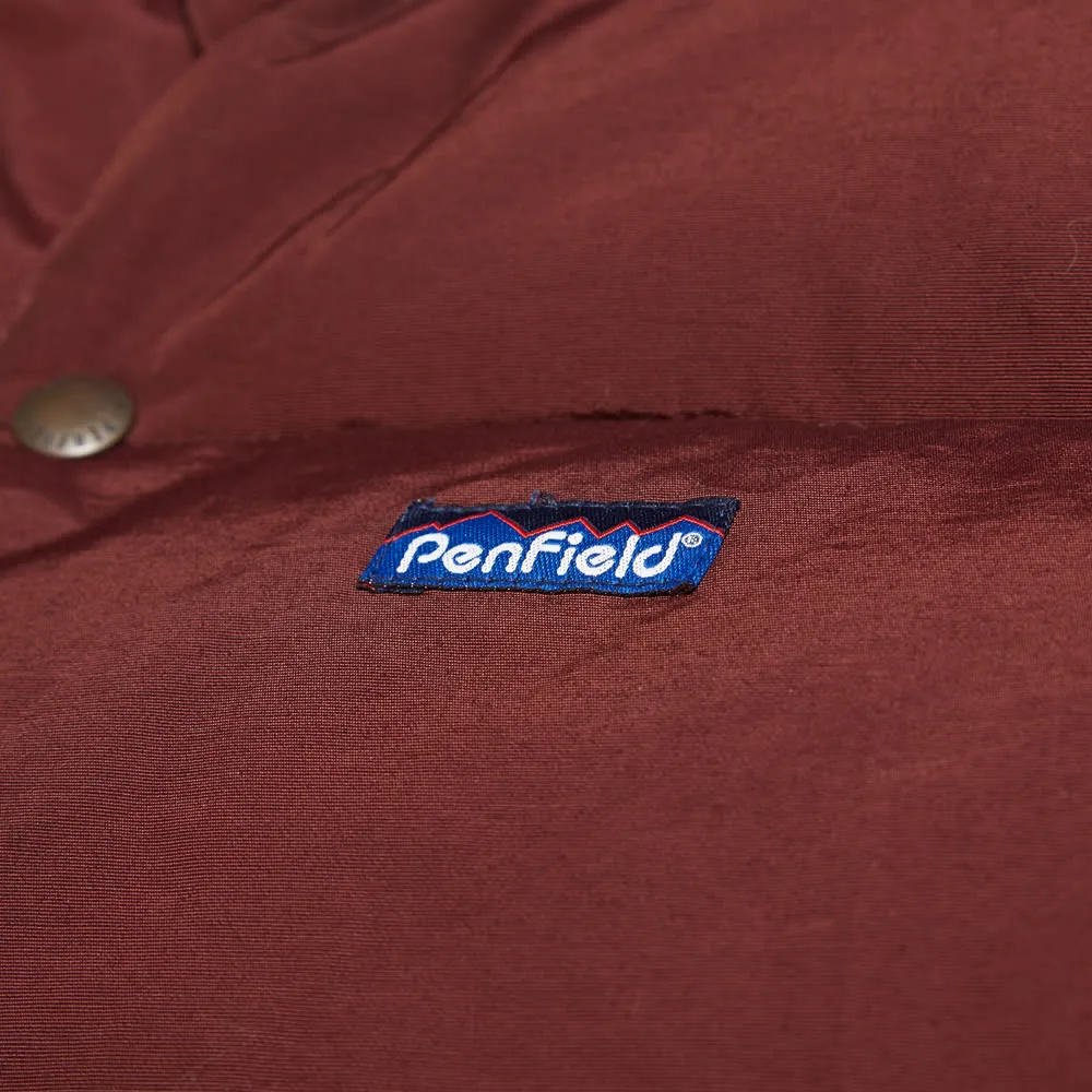 Penfield Outback Down VestBurgundy