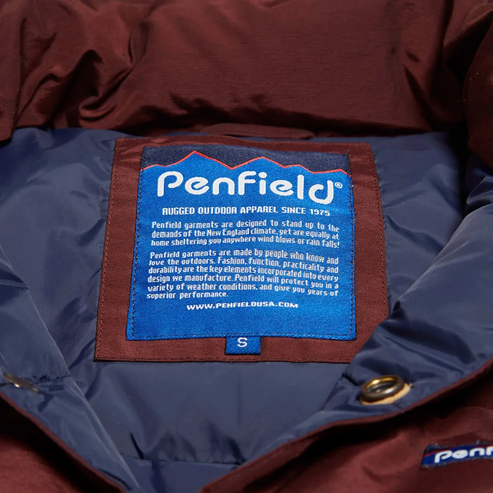 Penfield Outback Down VestBurgundy