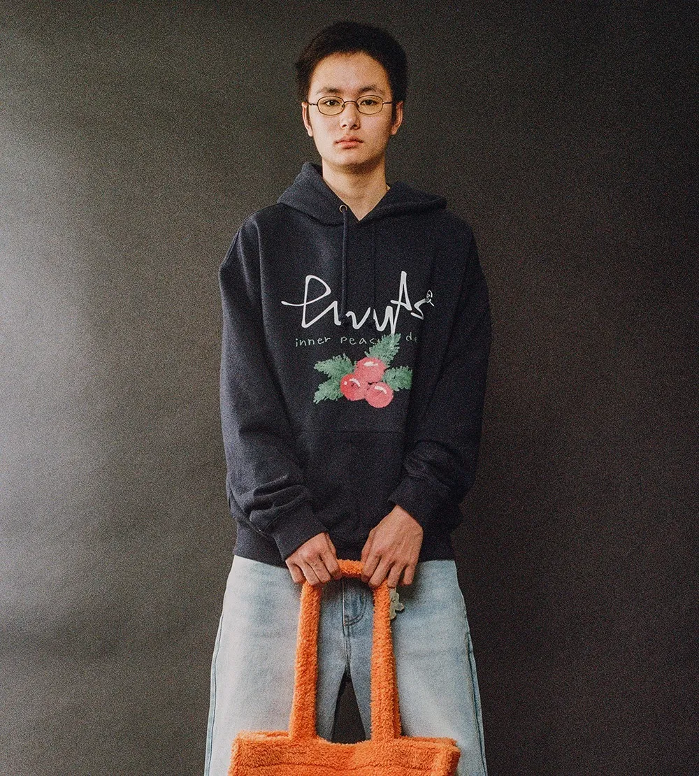 Phyps Department  |Unisex Street Style Long Sleeves Oversized Logo