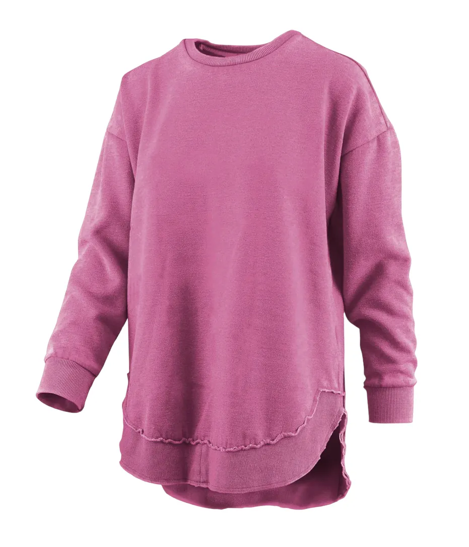 PONCHO VINTAGE FLEECE CREWNECK