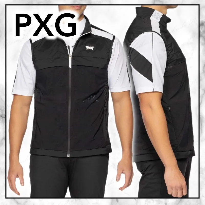 PXG  |Plain Logo Vests & Gillets