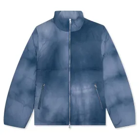 Recycled Nylon Down Puffer - Washed Navy