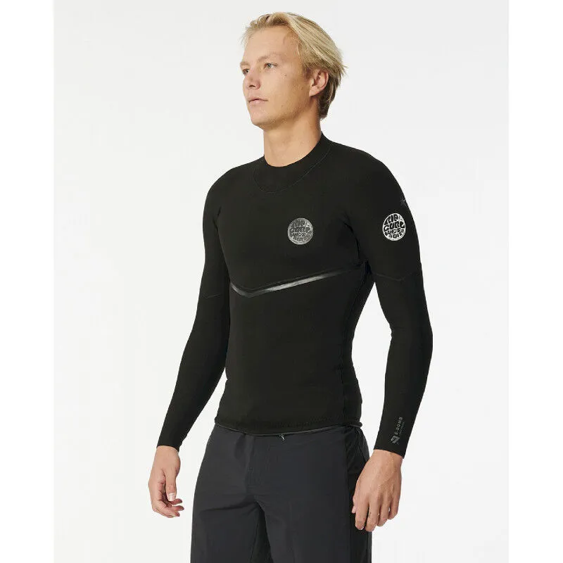 Rip Curl  E Bomb 1.5 mm Long Sleeve Jacket - Mute da surf - Uomo