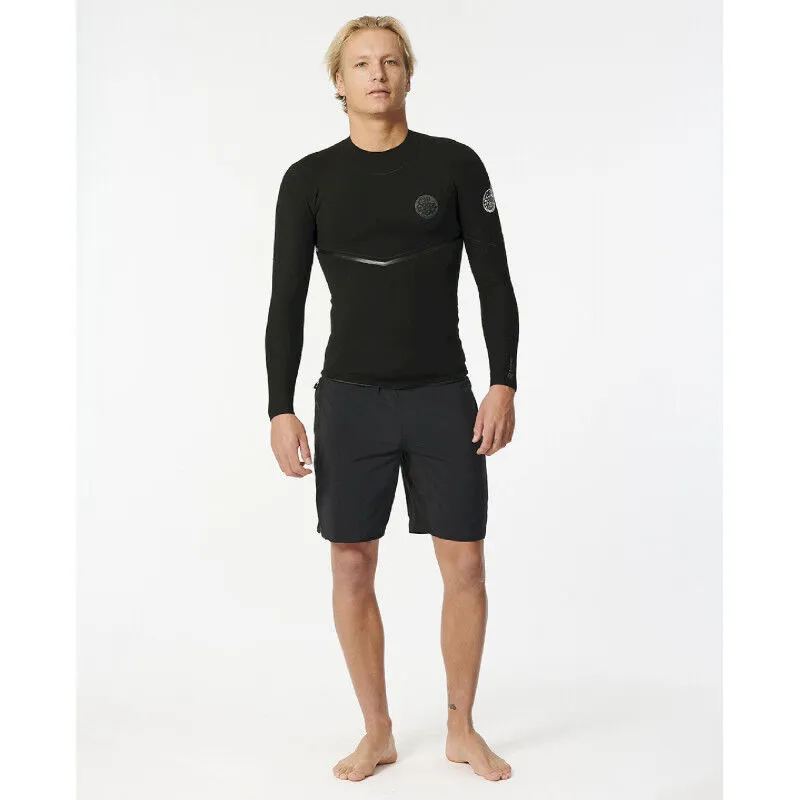 Rip Curl  E Bomb 1.5 mm Long Sleeve Jacket - Mute da surf - Uomo