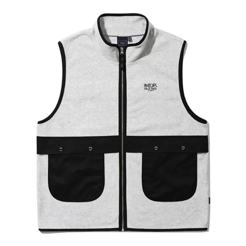 ROMANTIC CROWN  |Unisex Street Style Collaboration Logo Vests & Gillets