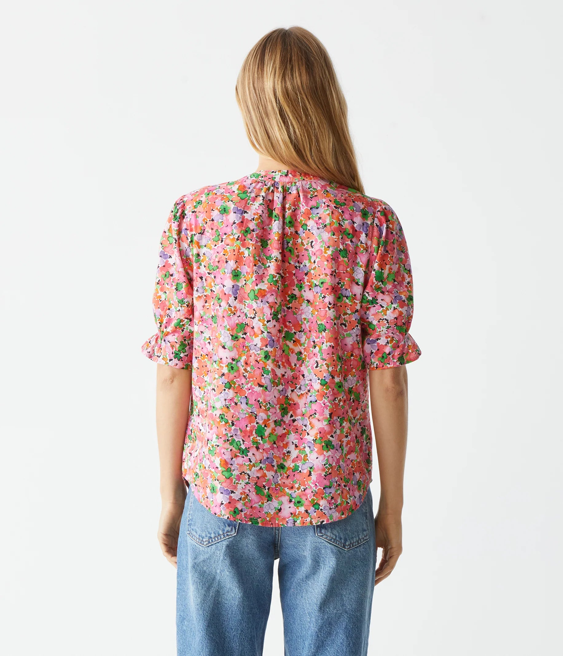 ROXANNE BUTTON DOWN BLOUSE