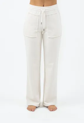 Rusty USA Willow Lounge Pant Vanilla