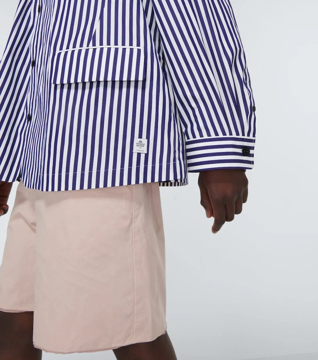 sacai  |Button-down Stripes Cotton Designers Shirts