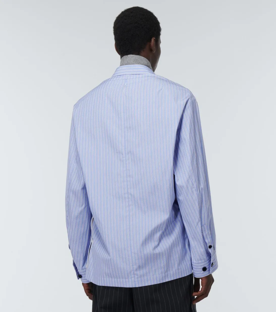 sacai  |Button-down Stripes Cotton Designers Shirts