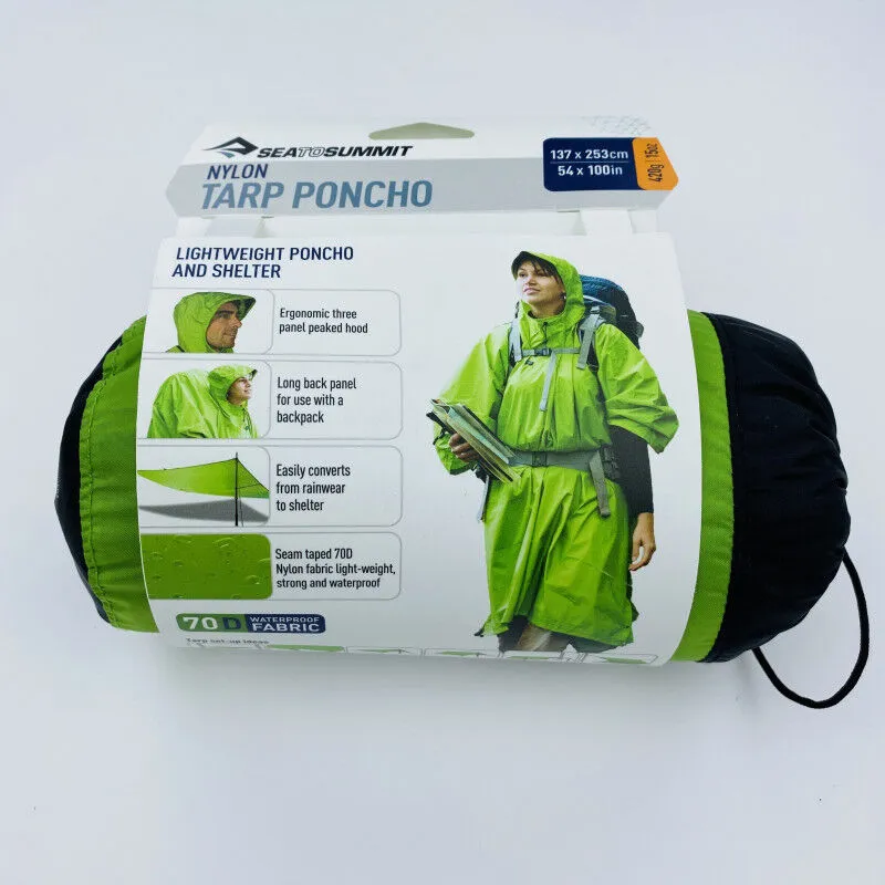 Sea To Summit  Poncho Therm - Poncho di seconda mano - Verde - Taglia unica