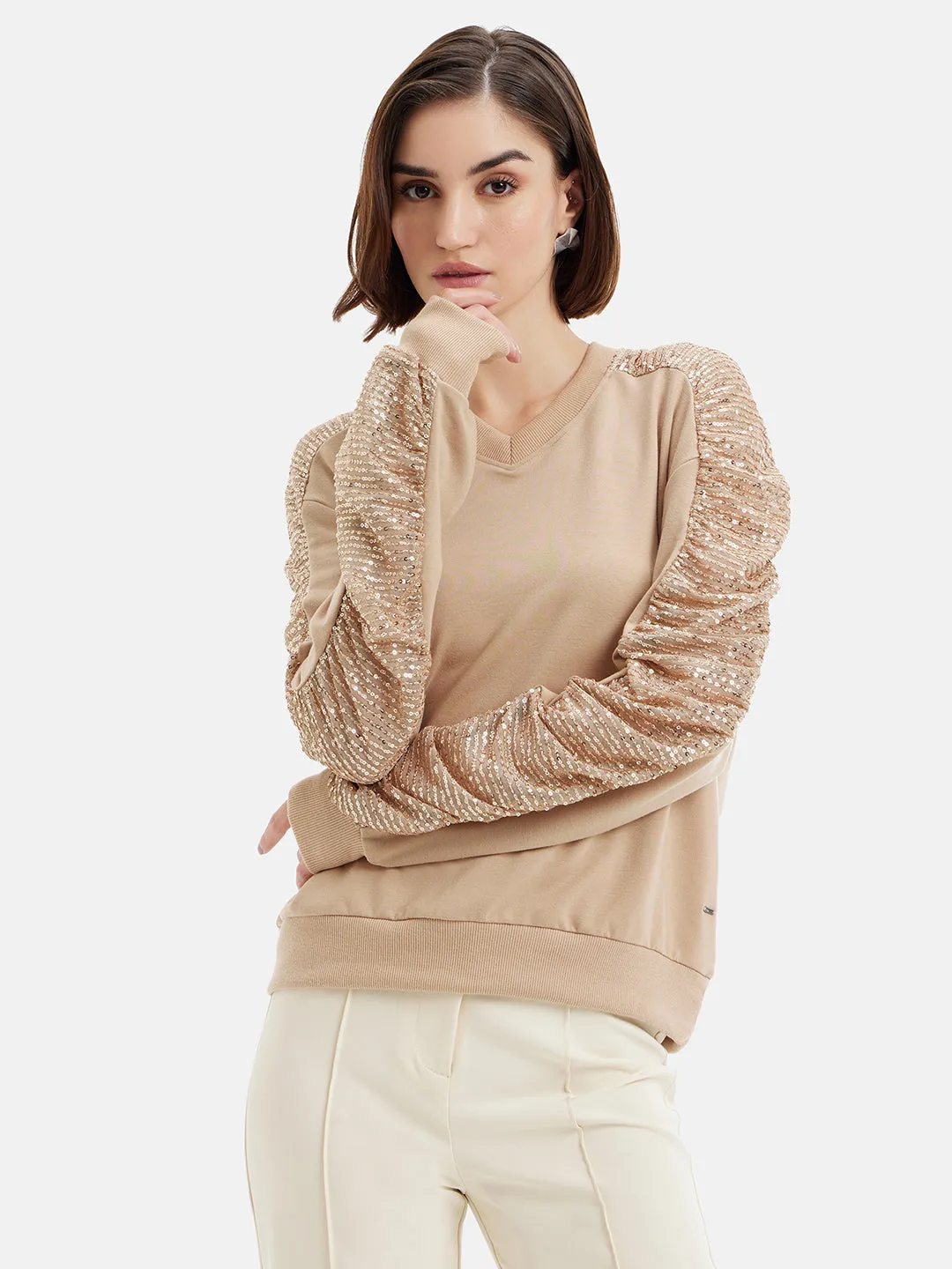 Sequin Sweatshirt