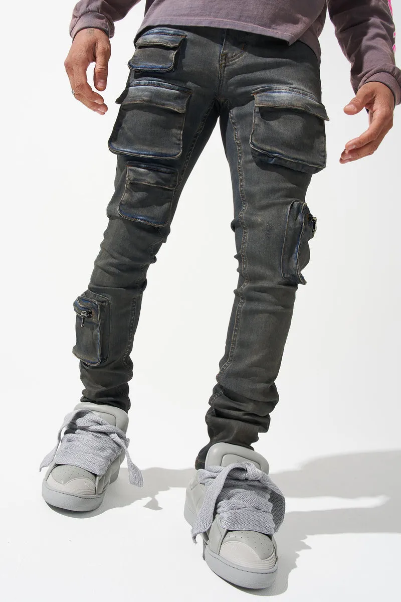 SERENEDE - WAVE-1 WAVE CARGO JEANS