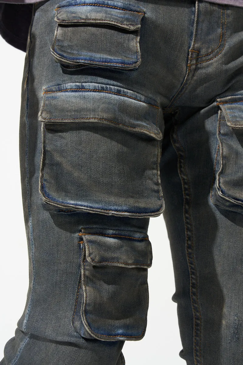 SERENEDE - WAVE-1 WAVE CARGO JEANS