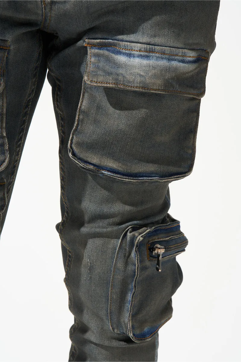 SERENEDE - WAVE-1 WAVE CARGO JEANS