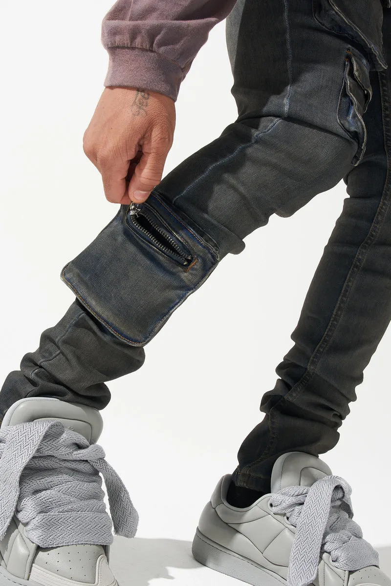 SERENEDE - WAVE-1 WAVE CARGO JEANS