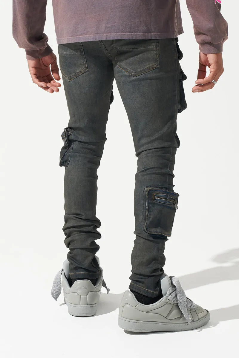 SERENEDE - WAVE-1 WAVE CARGO JEANS