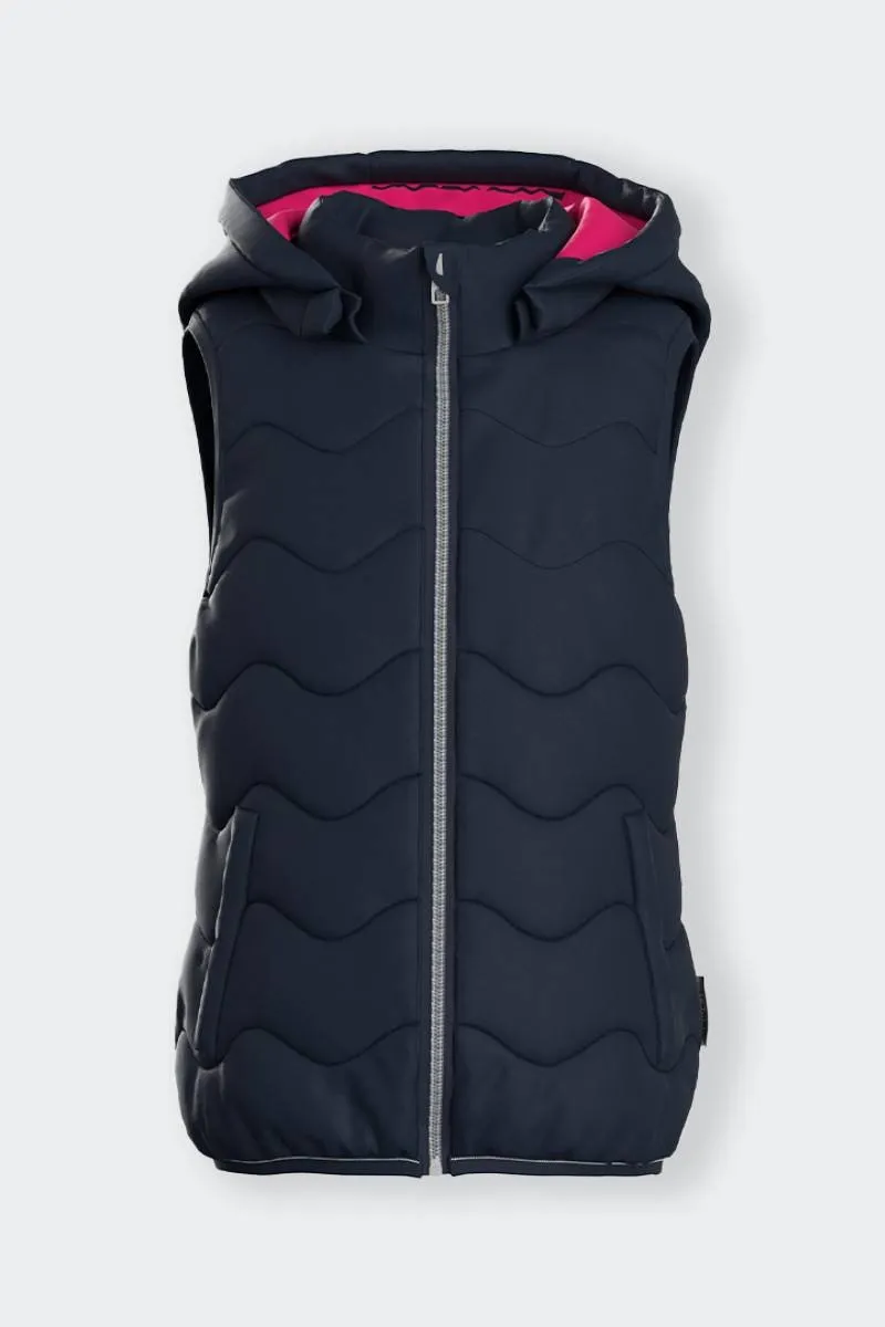 SMANICATO BLU NAVY PUFFER KIDS