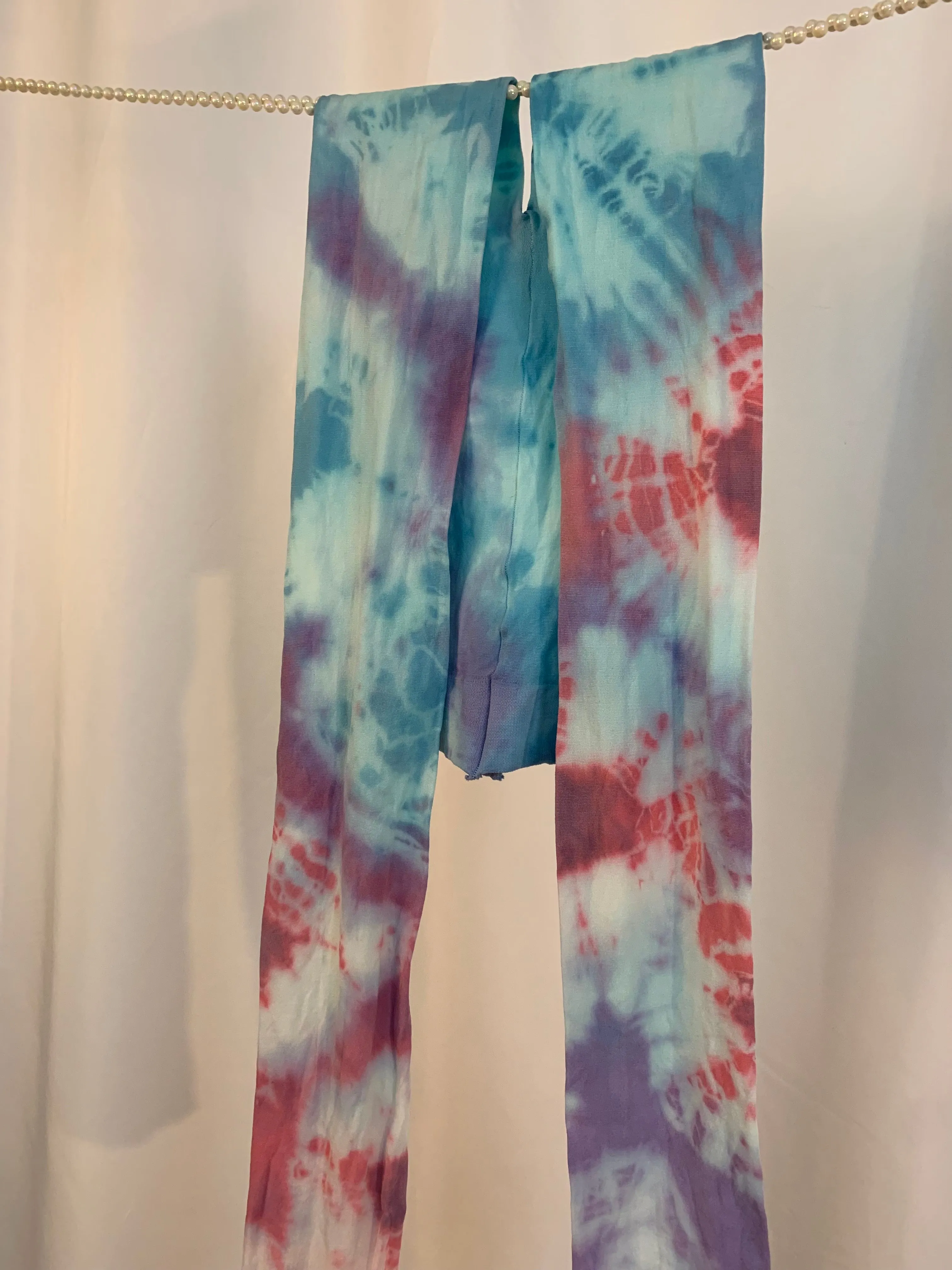 Smoothie tie dye tights