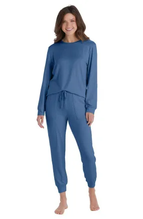 SOFTIES DREAM JERSEY CREW NECK LOUNGE SET