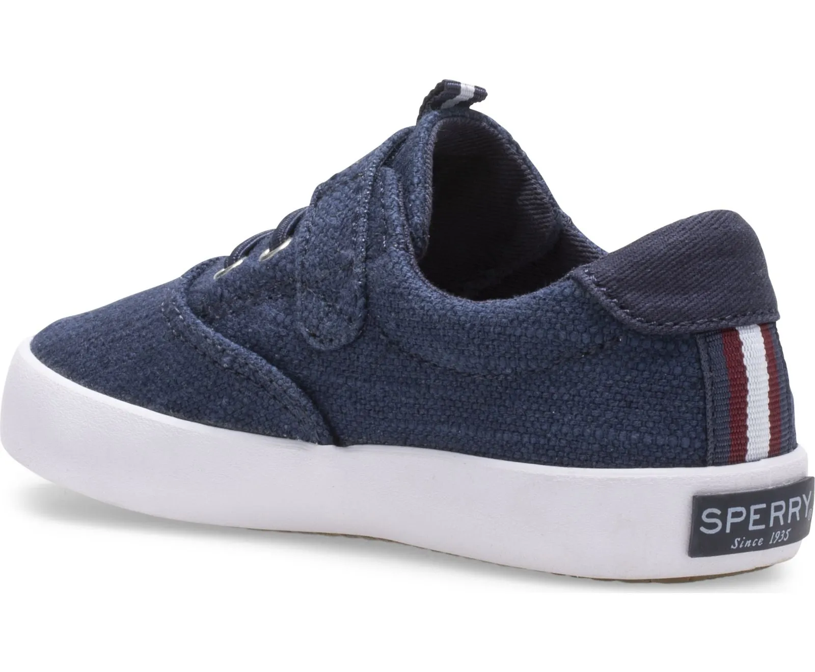 Spinnaker Little Kid's Washable Sneaker - Navy Canvas