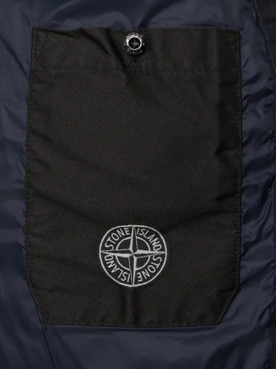 Stone Island   Hooded down jacket 