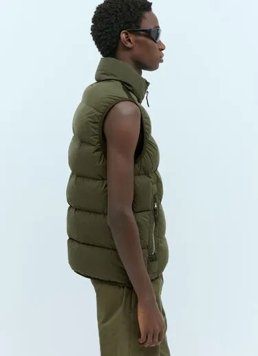 STONE ISLAND  |Nylon Street Style Logo Vests & Gillets