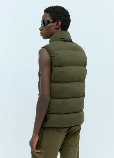 STONE ISLAND  |Nylon Street Style Logo Vests & Gillets