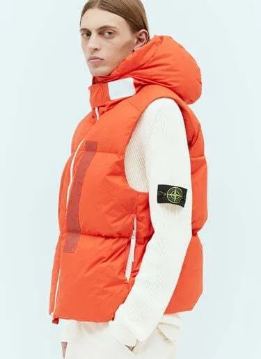 STONE ISLAND  |Street Style Cotton Logo Vests & Gillets